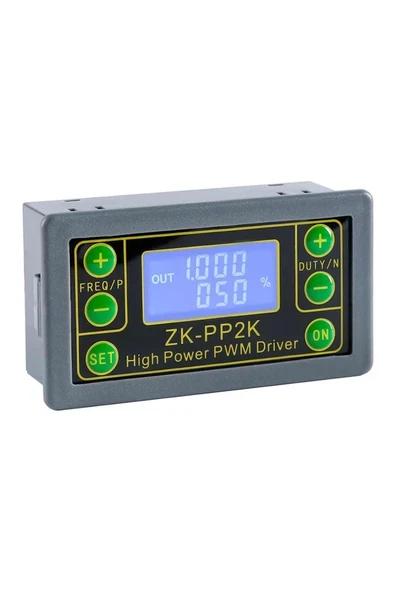 Devremarkt Panel Kutulu ZK-PP2K Kare Dalga Sinyal Jeneratörü Çift Modlu 1 kanallı 1Hz-150KHz PWM Pulse Frekansı ürün görseli 1