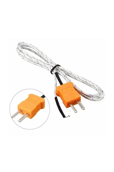 Devremarkt K-type Tp-01 Thermocouple Sıcaklık Isı Sensör 1 Metre Prob Rtd Isıtıcı Fırın Kazan Termostat ürün görseli 1