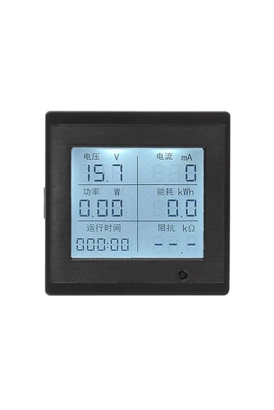 Devremarkt Dc 6-100v 20a Dijital Voltmetre Ampermetre Wattmetre Voltaj Akım Güç Empedans Enerji Tüketim Ölçme ürün görseli 1