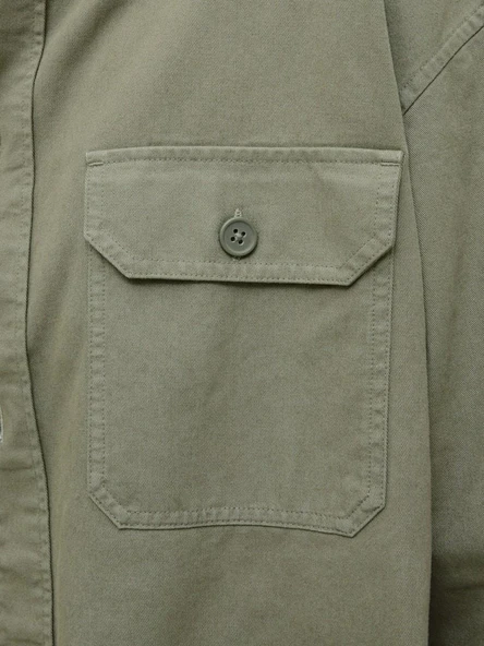 Jack Jones Dover Overshırt Erkek Gömlek 12279575 - Resim 6