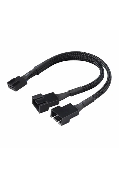 Devremarkt 1 to 2 Çoğaltıcı 25cm Fan Uzatma Kablosu Y Tip 4 Pin 3 Pin Bilgisayar Kasa Anakart Ekran Kartı ürün görseli 1