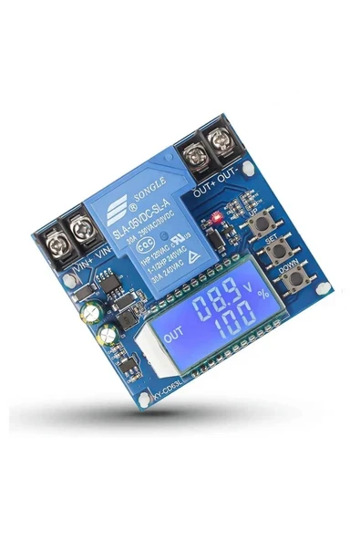 Devremarkt XY-CD63L 30A Pil Şarj Deşarj Modülü DC 6/60V Batarya Kurşun Asit Lion Lityum Akü Voltaj Koruyucu ürün görseli 1