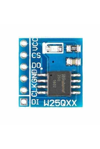 Devremarkt Winbond W25q64jvsıq 64m-bit Seri Flash Modül 3.3v Spı Hafıza Entegresi 32768 Sayfa Uniform 4kb ürün görseli 1