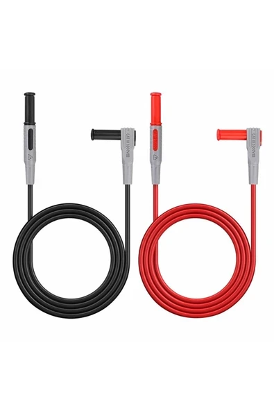 Devremarkt 1 Çift P1033 Multimetre Probu 4mm Banana Tip Soket 1000v 10a Catııı 1 Metre Kablo Voltmetre ürün görseli 1