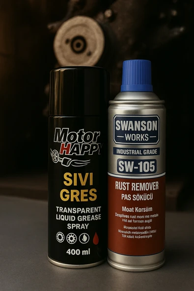 motorhappy Sıvı Gres Ve Pas Sökücü 400 ML ürün görseli 1