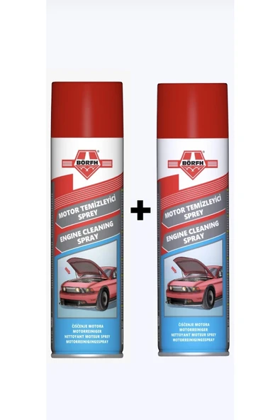 Börfh Susuz Motor Temizleme Spreyi 500 Ml 2 Li Set ürün görseli 1