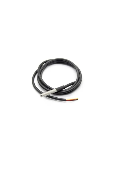 Devremarkt Kablolu Su Geçirmez Ds18b20 Ds1820 Sıcalık Isı Sensörü 1 Metre Arduino Yeni ürün görseli 1