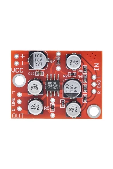 Devremarkt Ad828 Preamp Modül Ses Yükseltici Amfi Stereo Mikrofon Gitar Enstrüman Ses Video Sinyal Ön ürün görseli 1