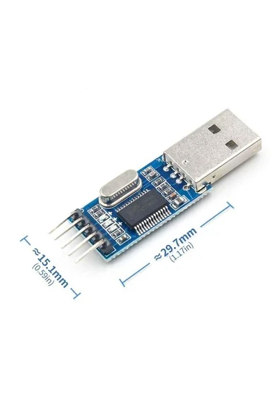 Devremarkt Pl2303 Usb To Rs232 Ttl Uart Çevirici Modül Seri Port Haberleşme Mcu Uydu Alıcı Dvd Gsm Telefon ürün görseli 1