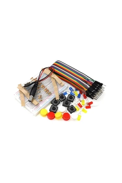 Devremarkt Elektronik Başlangıç Seti Arduino Starter Kit Breadboard Led - Resim 2
