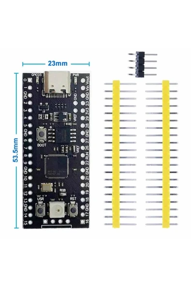 Devremarkt Raspberry Pi Pico Rp2040 16mb Modül Type C Dual Core 264kb Arm Cortex-m0+ Micro Kontrolör ürün görseli 1