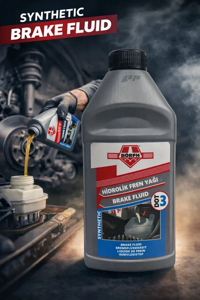 Börfh Hidrolik Fren Yağı Dot 3 -500 ML ürün görseli 1