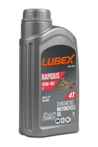 ShopZum Rapidus S 10w40 1 Lt - 4 Zamanlı Motosiklet Yağı-hediyeli ürün görseli 1