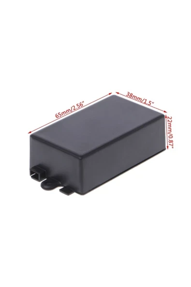 Devremarkt Plastik Elektronik Proje Kutusu 65 X 38 X 22mm Devre Prototip ürün görseli 1