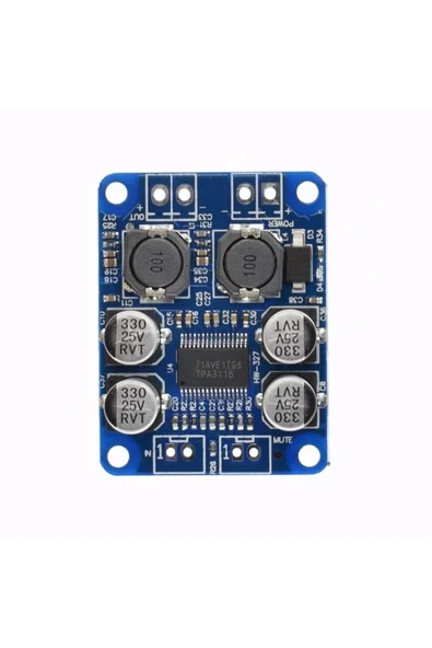 Devremarkt Tpa3118 60w Mono Digital Ses Amfi Modül Dc 12v-24v Tek Kanal Class D Amplifikatör Amfi Amplifier ürün görseli 1