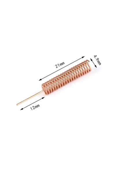 Devremarkt 433mhz Helical Anten Rf Kablosuz Haberleşme Kumanda ürün görseli 1