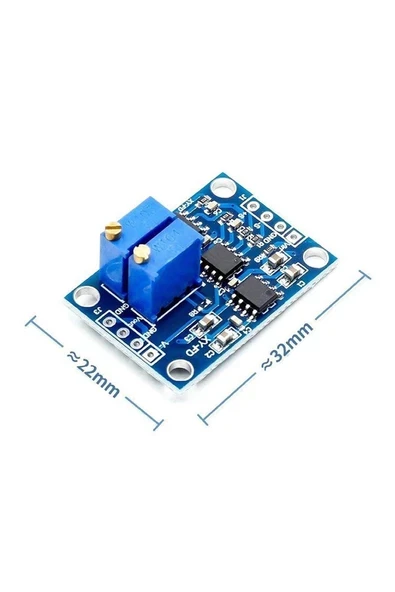 Devremarkt Ad620 Micro Voltaj Sinyal Kuvvetlenirici Modül DC 12V Mikro Küçük Gerilim Ölçme Kartı Enstrümantasyo ürün görseli 1