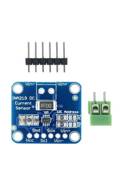 Devremarkt INA219 Dc Voltaj Akım Güç İzleme Sensör Modülü  Çift Yönlü 26V 3A IIC Haberleşme Yüksek Hassasiyet ürün görseli 1