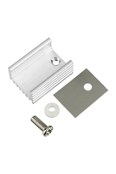 Devremarkt To220 Aluminyum Soğutucu Set Radyatör Entegre Transistör Mosfet Bjt Lm78xx Lm317 Irfxxx Tdaxx ürün görseli 1