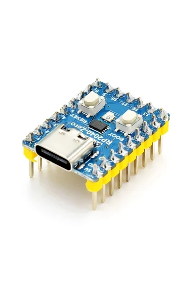 Devremarkt Raspberry Pi Zero RP2040 Dual Core 133Mhz 2Mb Modül Arm Cortex-M0+ 264Kb Type C Mini Bilgisayar ürün görseli 1