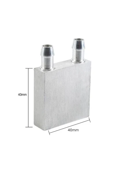 Devremarkt 4x4cm Sıvı Su Aluminyum Soğutucu Blok Bilgisayar Cpu Grafik Gpu Anakart Xbox Lazer Kafa Soğutma Fan ürün görseli 1