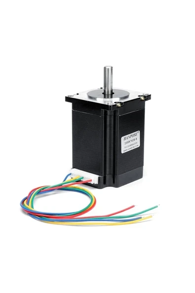 Devremarkt 23hs7628 Nema 23 Step Motor 1.9nm 3.2v 2.8a D Mil 2 Faz 1.8 Derece 200 Adım 3d Yazıcı Printer - Resim 5