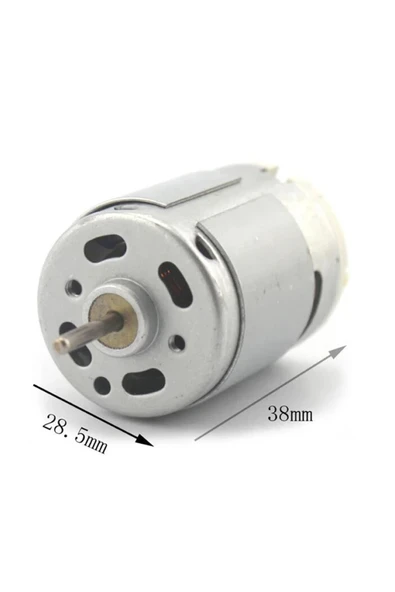 Devremarkt RS380 6V DC Motor 11500Rpm Yüksek Tork Hız DIY RC Oyuncak Model Araba Tekne Bot Uçak Helikopter ürün görseli 1