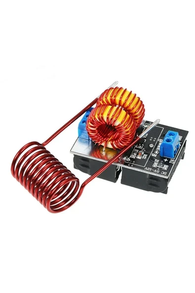 Devremarkt İndüksiyon Isıtıcı Modül 120w DC 5/12V Mini Bobin Kablosuz Yüksek Frekanslı Enerji Güç İletimi ürün görseli 1