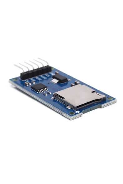 Devremarkt Micro Sd Kart Modülü Hafıza Kartı Tf Kart Microsd Bellek Memory Spı Okuyucu Mikro Sd 3.3v 5v - Resim 3