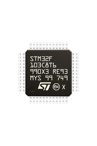 Devremarkt STM32F103C8T6 Microcontroller Lqfp48 ARM Cortex-M3 32-bit Mcu 64 Kbytes Flash 72 MHz Cpu Usb Can Spi - Resim 3