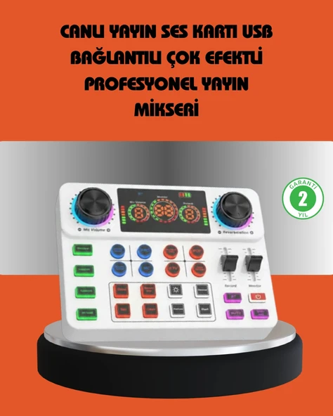 Bluetooth Bağlantılı Karaoke ve Yayın Ses Kontrol Ünitesi ürün görseli 1