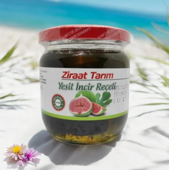 GELENEKSEL YEŞİL İNCİR REÇELİ (500 GR) ürün görseli 1
