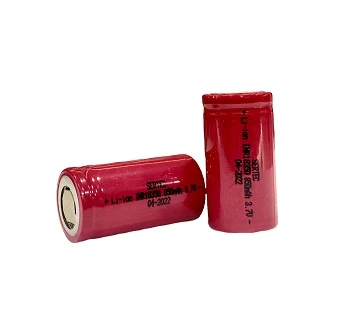 18350 3.7V 850 Mah Li-Ion Şarjlı Pil - 1C ürün görseli 1