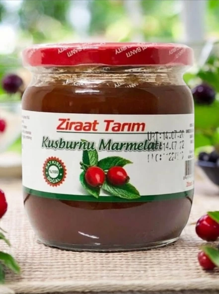 ŞEKER İLAVESİZ KUŞBURNU MARMELATI 450 GR ürün görseli 1