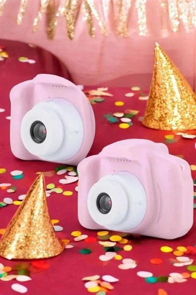 Çocuklara Özel Dijital Fotoğraf Makinesi Mini 1080p Hd Kaliteli ürün görseli 1