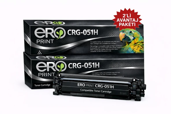 CRG-051H / Canon i-Sensys MF-269dw Muadil Toner - 2'li Avantaj Paket ürün görseli 1