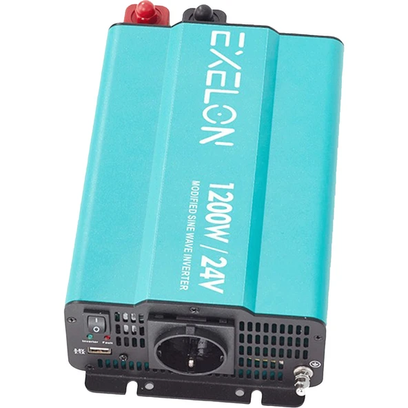 Exelon Modifiye Sinus 1200W 24V Inverter ürün görseli 1