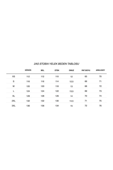 2AS Stobia Erkek Nefes Alan Yelek - Resim 12