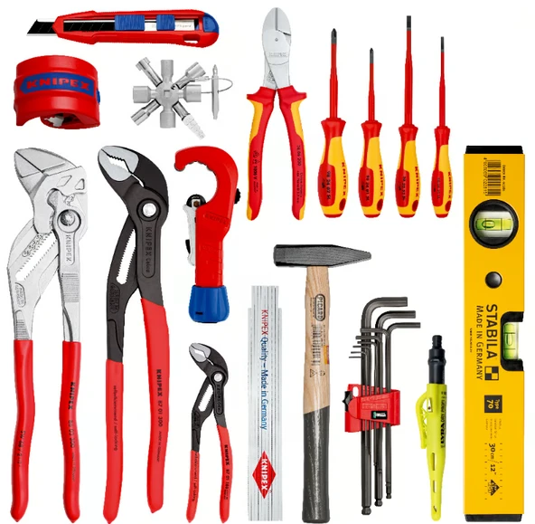 Knipex Modüler X18 Tesisatçı Çanta 17 Parça - Resim 2