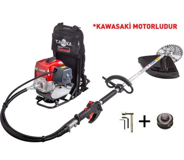 Kawasaki TJ53 Tasuka BG520 3.0 Hp Sırt Tırpan TESTERE HEDİYELİ ürün görseli 1