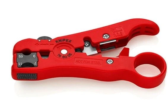 Knipex 16 60 06 SB Coax Kablo Sıyırma Aleti ürün görseli 1