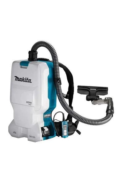 Makita DVC660Z Sanayi Tipi Akülü Solo Sırt Süpürgesi ürün görseli 1
