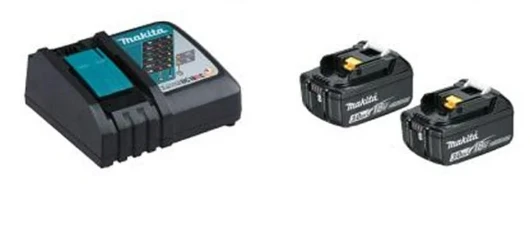 MAKITA BL1830Bx2 AKÜ+DC18RC ŞARJ SETİ ürün görseli 1