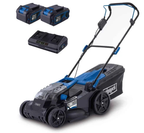 Scheppach BC-MP430 2*4 Ah Akülü Çim Biçme Makinesi ürün görseli 1