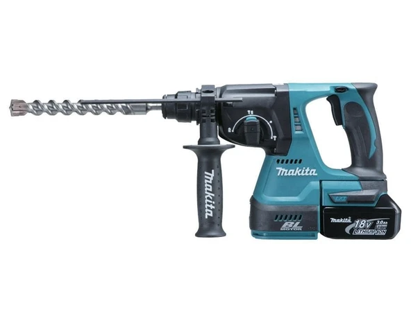 Makita DHR242RFE Akülü Kırıcı Delici 18 V 3 Ah Kömürsüz Motor ürün görseli 1