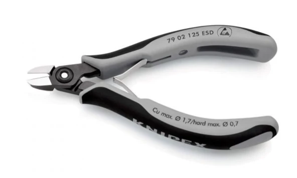 KNIPEX HASSAS ELEKTRONİKÇİ YAN KESKİ ESD ürün görseli 1