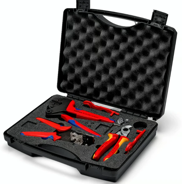 KNIPEX MC4 SOLAR KONEKTÖRLER İÇİN 7 PARÇALI SET ürün görseli 1