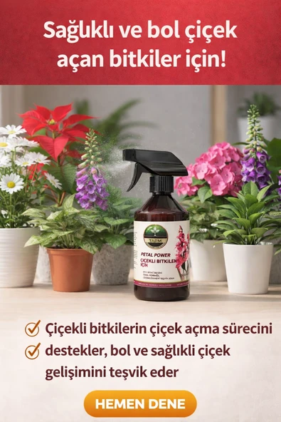 PETAL POWER ÇİÇEKLİ BİTKİLER İÇİN ORGANOMİNERAL BESİN ÇÖZELTİSİ - Resim 2