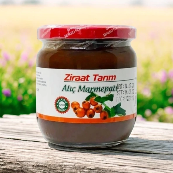 ŞEKER İLAVESİZ ALIÇ MARMELATI 450 GR - Resim 3
