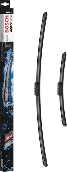 BOSCH Aerotwin Silecek Seti Ford Fiesta (2018-2020), Puma (2020-2022), Renault Captur (2020 ve sonrası) 700/340 mm A404S 3397014404 ürün görseli 1